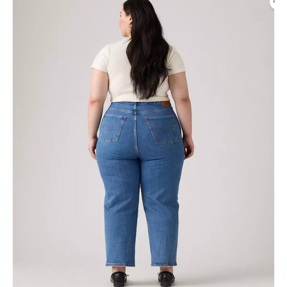 Levi's Premium Ribcage Straight Ankle Women's Jeans (plus Size) 22W - Picture 3 of 6